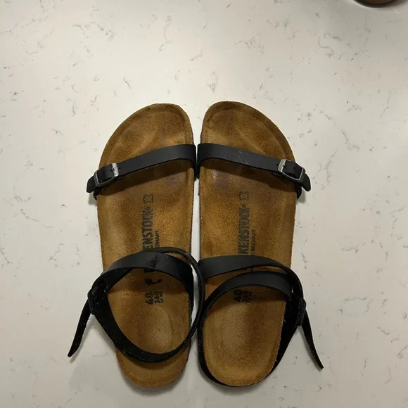 Birkenstock Daloa Black Sandal - Picture 2 of 4